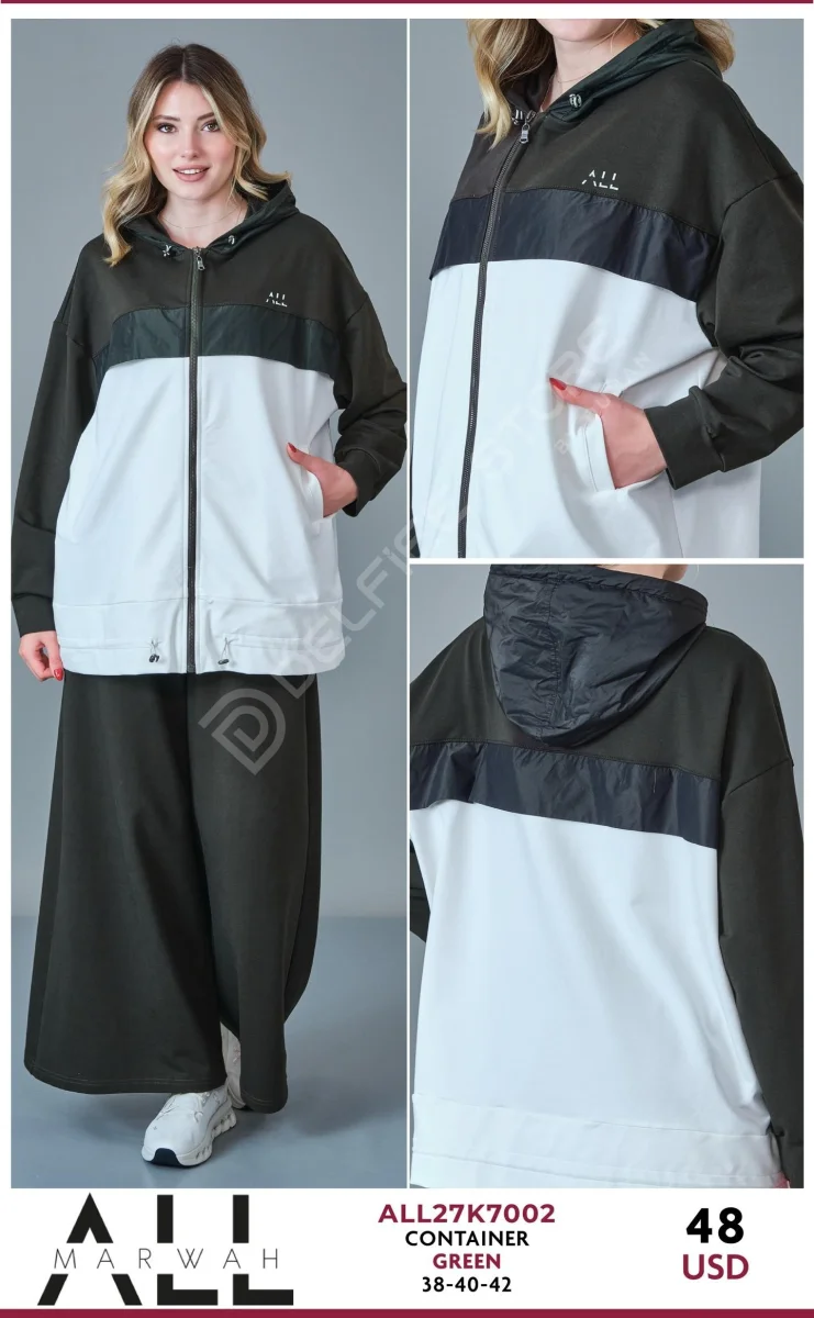 Накидка ALL MARWAH (Green, модель ALL27K7002) оптом