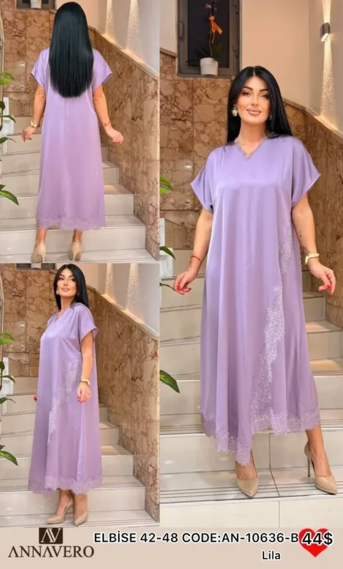 Платье ANNAVERO (Lavender, модель AN-10636-B) оптом