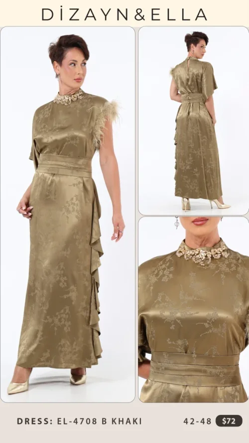 Платье ANNAVERO (Olive, модель 4708) оптом