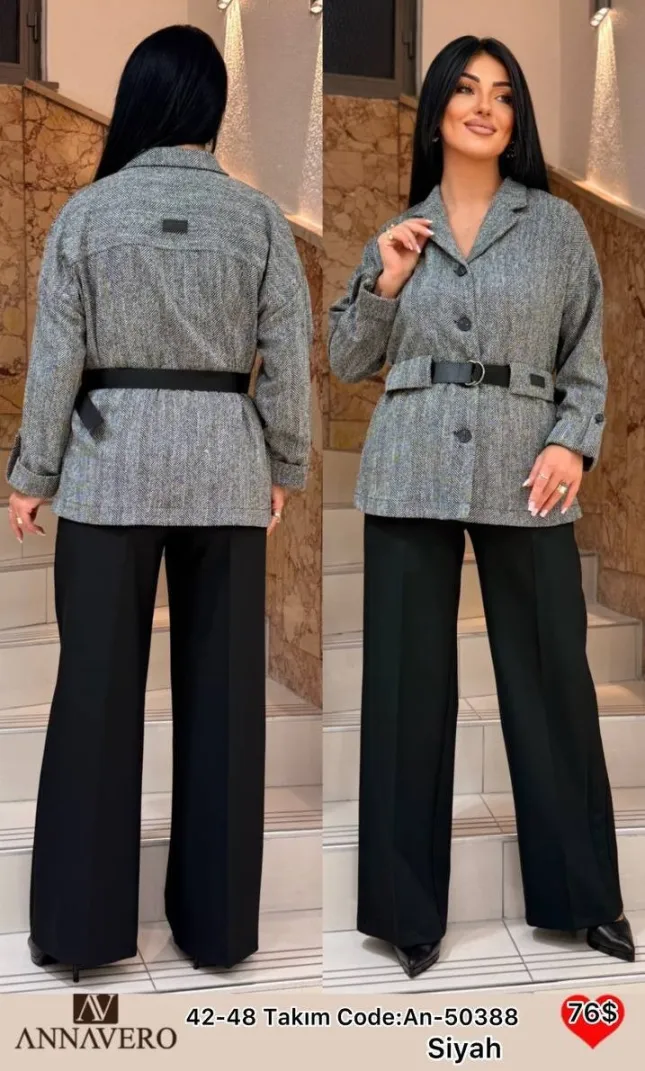 Костюмы и комплекты ANNAVERO (Black, модель AN-50388) оптом