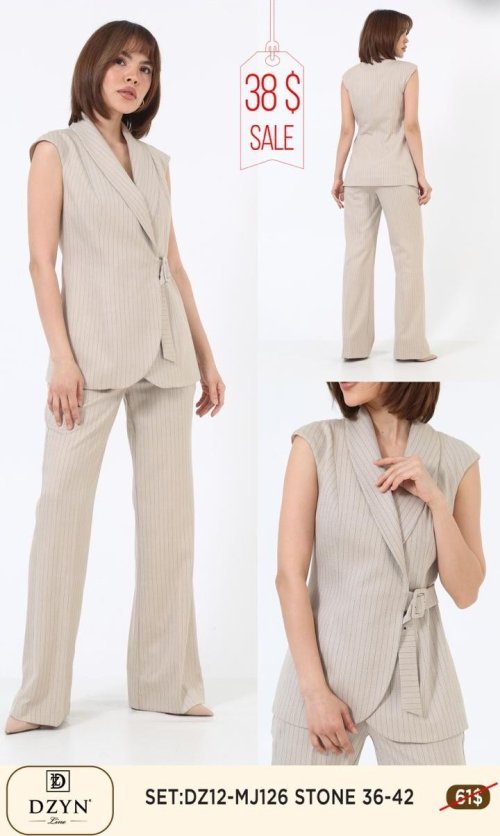 Костюмы и комплекты ANNAVERO (Beige, модель DZ12-MJ126) оптом