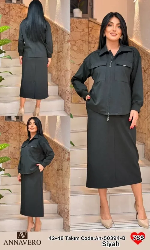 Костюмы и комплекты ANNAVERO (Black, модель AN-50394-B) оптом
