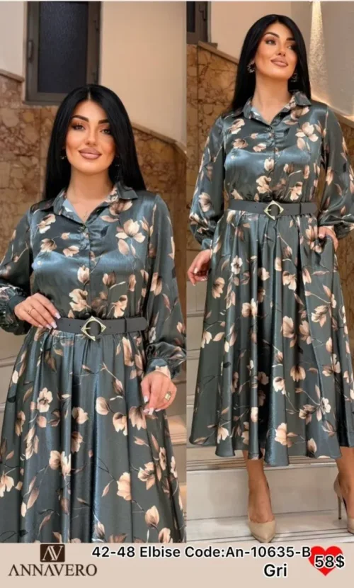 Платье ANNAVERO (Gray, модель AN-10635-B) оптом