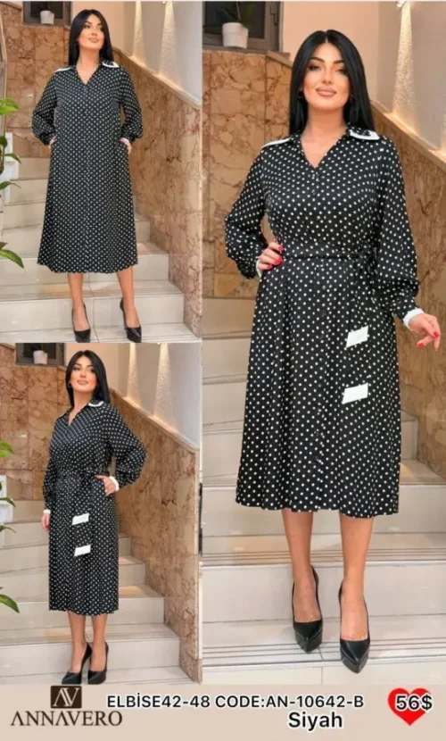 Платье ANNAVERO (Black, модель AN-10642-B) оптом