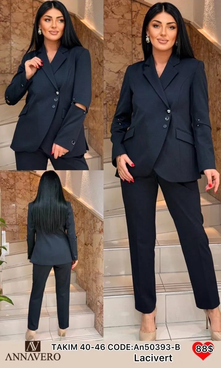 Костюмы и комплекты ANNAVERO (Navy, модель AN50393-B) оптом