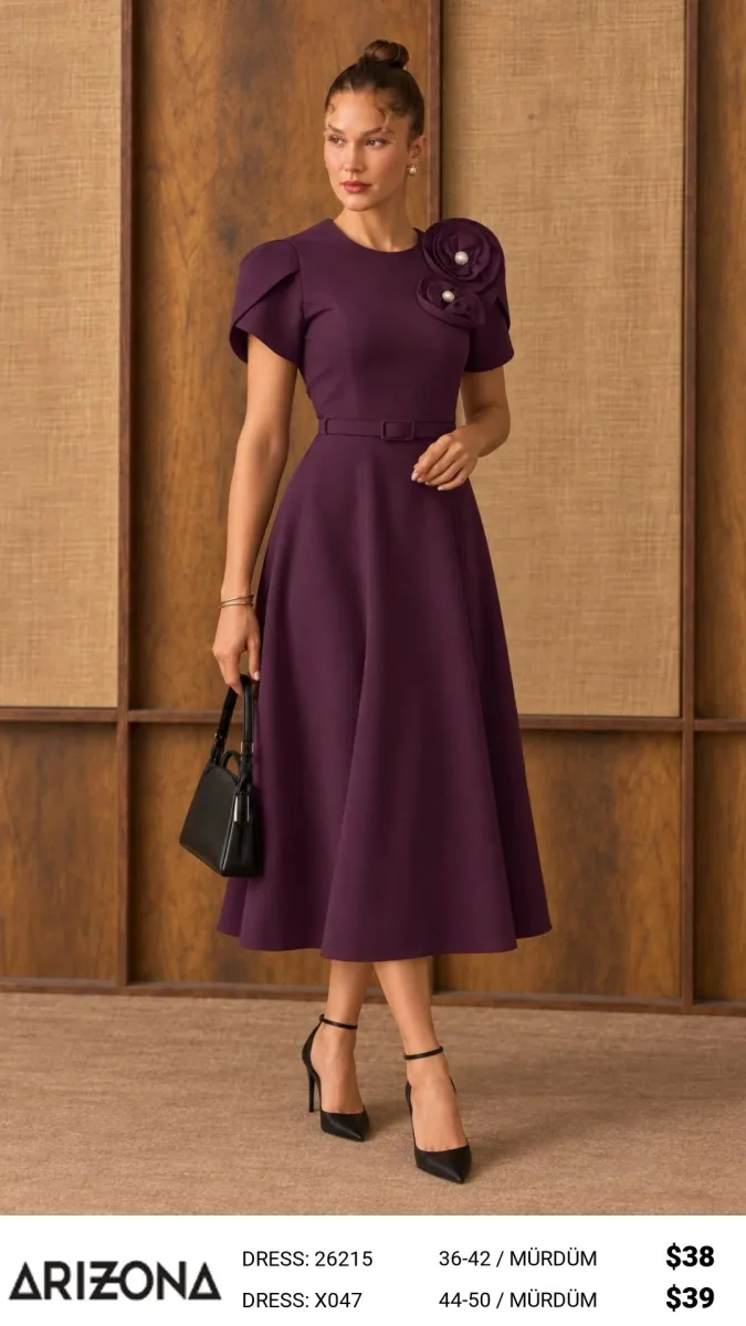 Платье ARIZONA (Purple, модель 26215) оптом