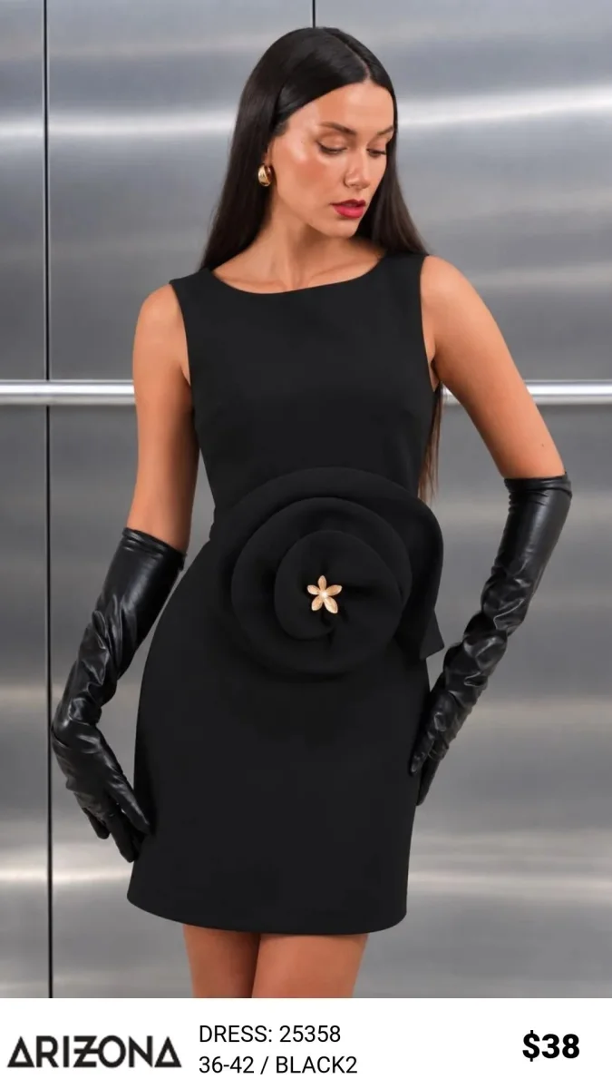 Платье ARIZONA (Black, модель 25358) оптом
