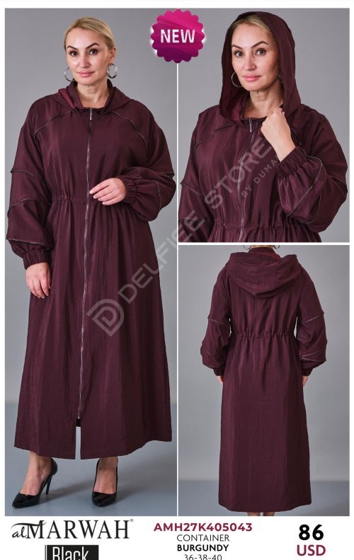 Накидка Al Marwah (Бордовый, модель AMH27K405043) оптом