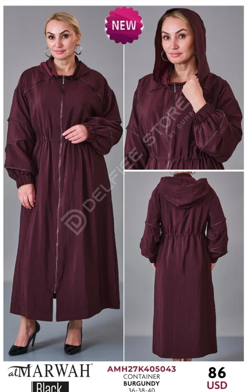 Накидка Al Marwah (Бордовый, модель AMH27K405043) оптом