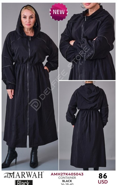 Накидка Al Marwah (Черный, модель AMH27K405043) оптом