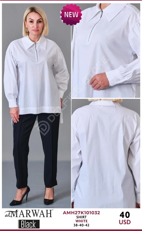 Рубашка Al Marwah (White, модель AMH27K101032) оптом