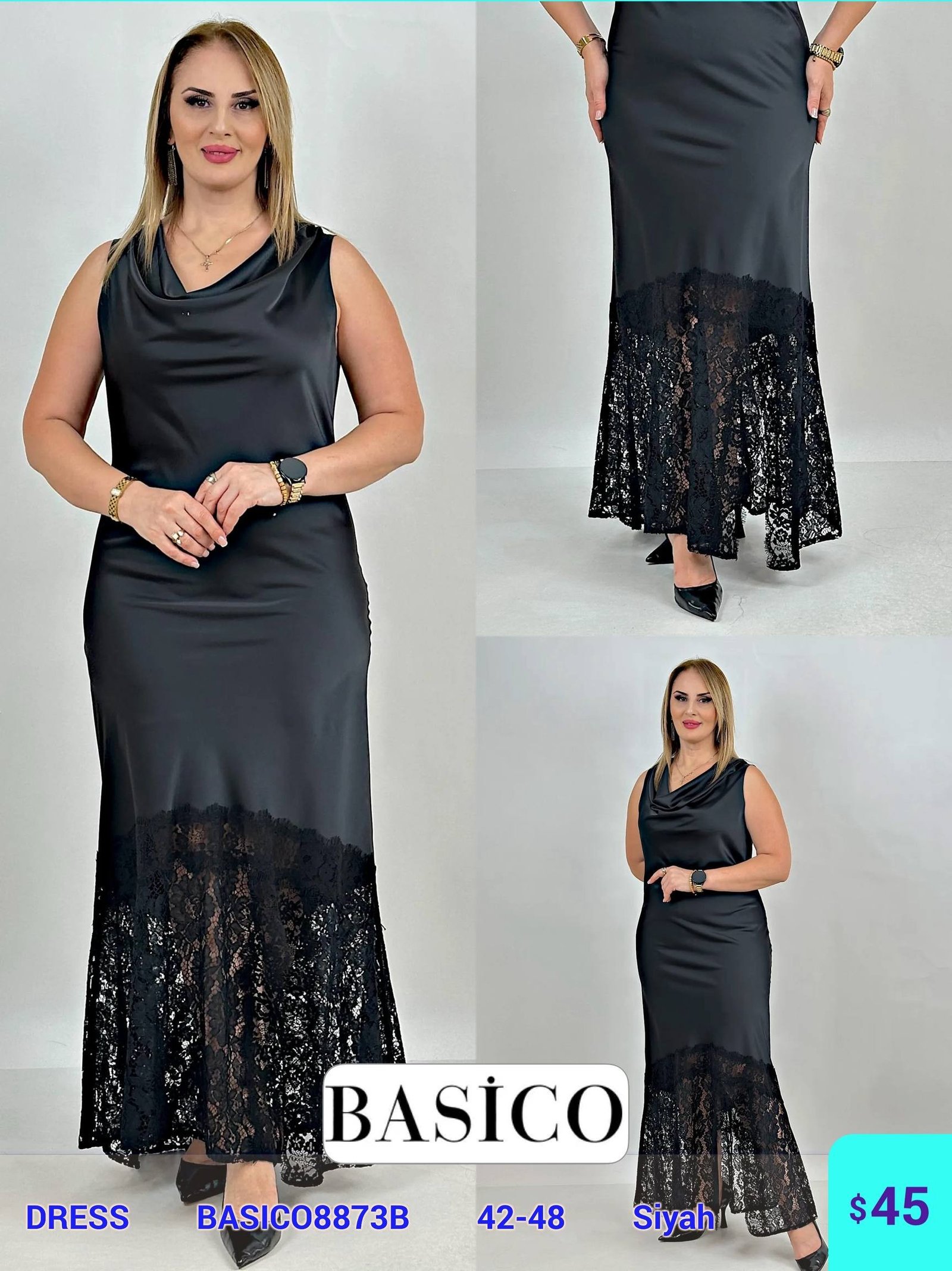 Платье BASICO (модель BASICO8873B) оптом