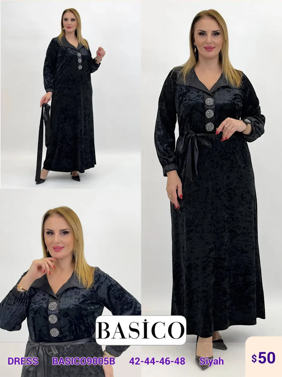 Платье BASICO (Black, модель BASICO9005B) оптом