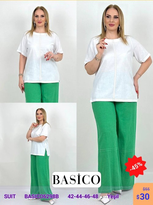 Костюм BASICO (Зеленый, модель BASICO6298B) оптом