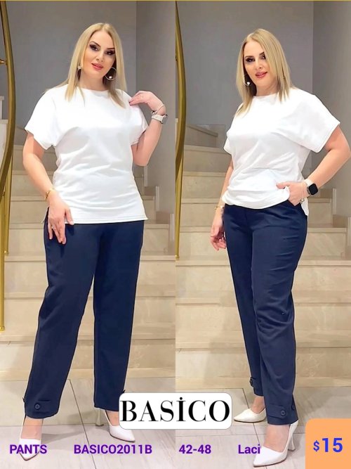 Брюки BASICO (Темно-синий, модель BASICO2011B) оптом