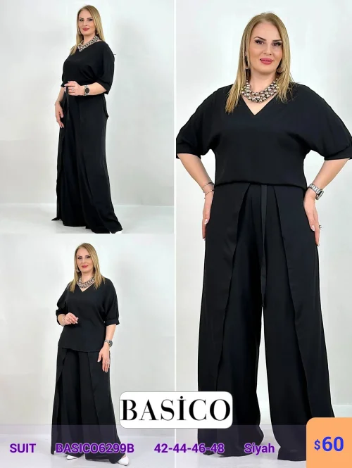 Костюм BASICO (Черный, модель BASICO6299B) оптом