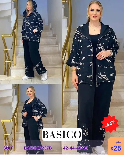 Костюм BASICO (модель BASIC06237B) оптом