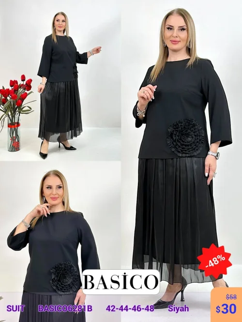 Костюм BASICO (Черный, модель BASICO6281) оптом