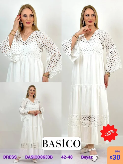 Платье BASICO (модель BASIC08633B) оптом