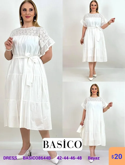 Платье BASICO (модель BASICO8644B) оптом