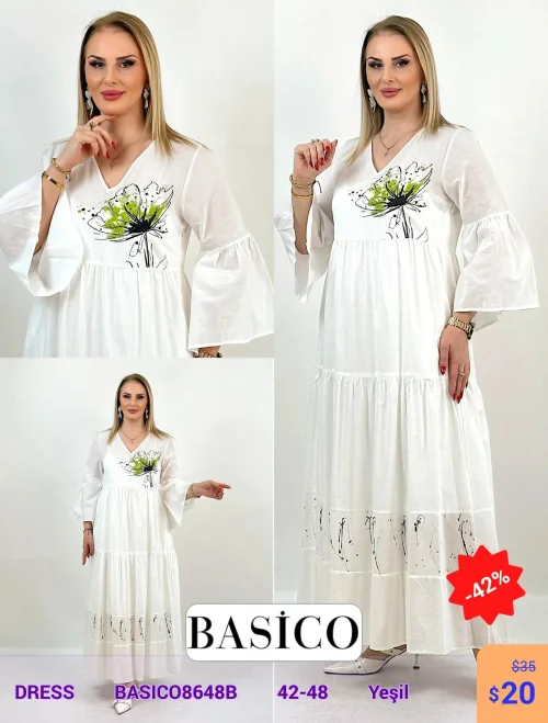 Платье BASICO (модель BASICO8648B) оптом