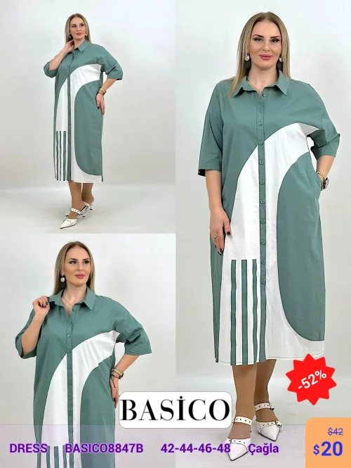 Платье BASICO (модель BASICO8847B) оптом