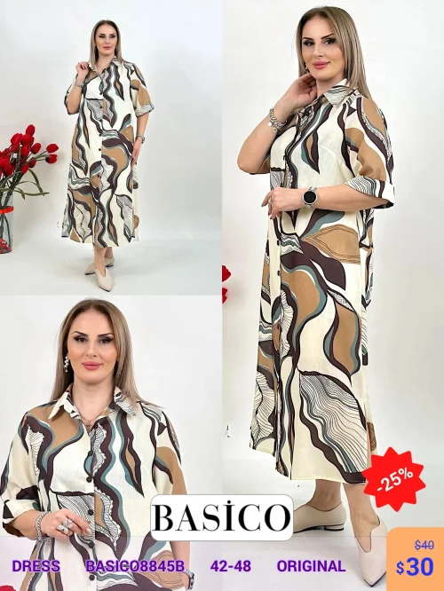 Платье BASICO (модель BASIG08845B) оптом