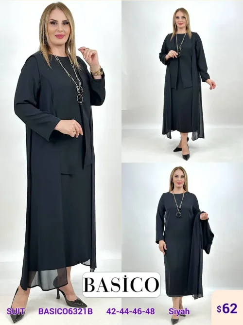 Костюмы и комплекты BASICO (Black, модель BASIC06321B) оптом
