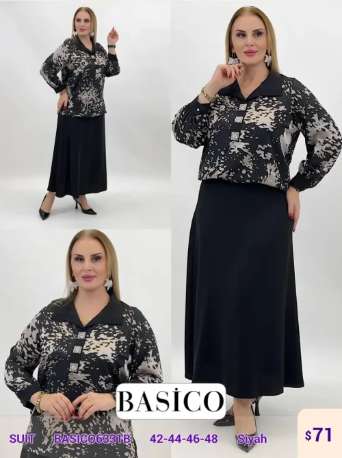 Костюмы и комплекты BASICO (Black, модель BASICO6331B) оптом