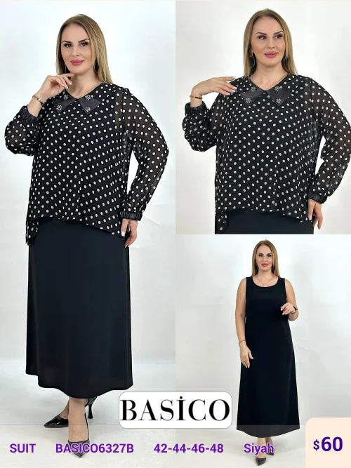 Костюмы и комплекты BASICO (Black, модель BASICO6327B) оптом