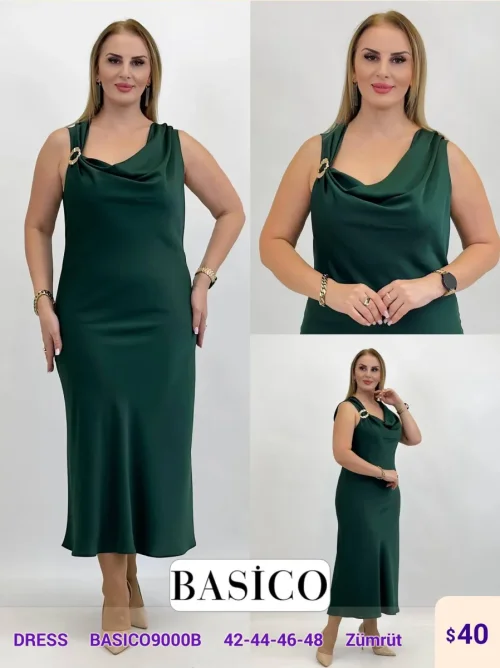 Платье BASICO (Emerald, модель BASICO9000B) оптом