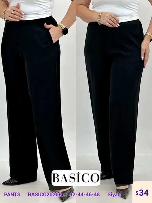 Брюки BASICO (Black, модель BASICO2020B) оптом