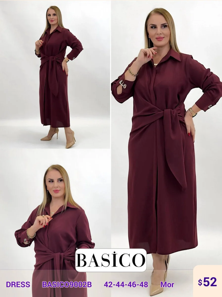 Платье BASICO (Purple, модель BASICO9002B) оптом