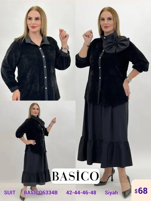 Костюмы и комплекты BASICO (Black, модель BASICO6334B) оптом
