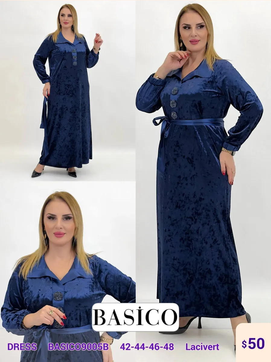 Платье BASICO (Navy, модель BASICO9005B) оптом