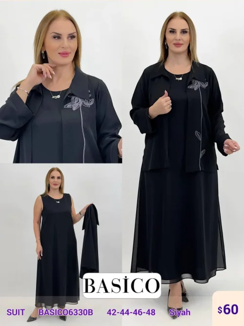 Костюмы и комплекты BASICO (Black, модель BASICO6330B) оптом