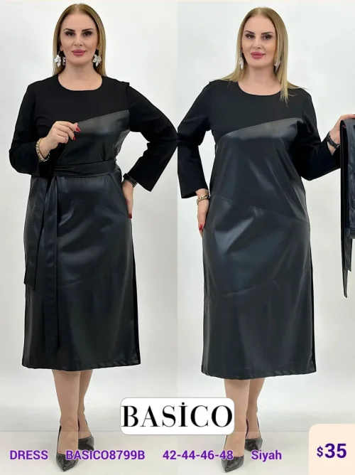 Платье BASICO (Black, модель BASICO8799B) оптом