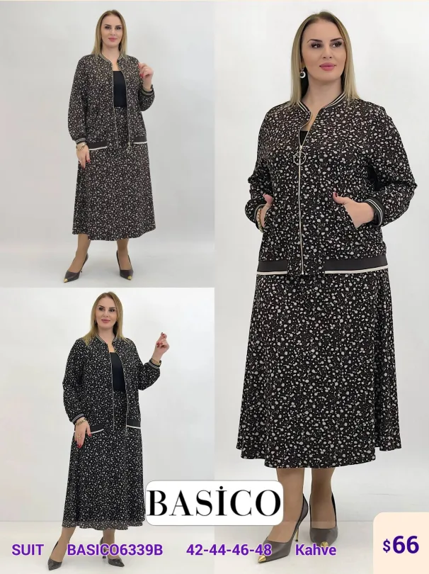 Костюмы и комплекты BASICO (Brown, модель BASICO6339B) оптом