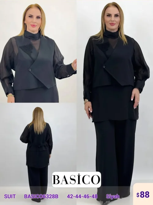 Костюмы и комплекты BASICO (Black, модель BASICO6328B) оптом
