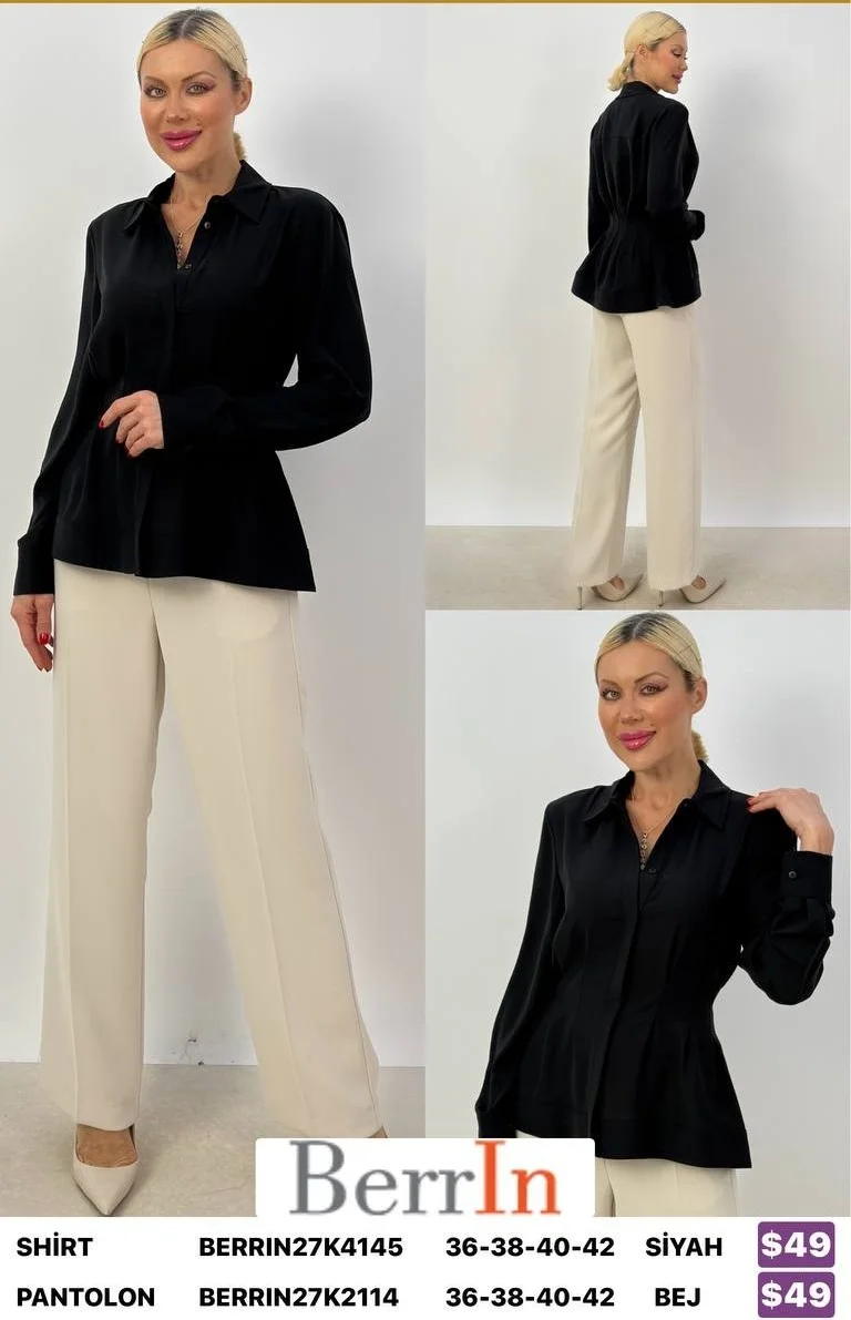 Рубашка Berri̇n (Black, модель BERRIN27K4145) оптом