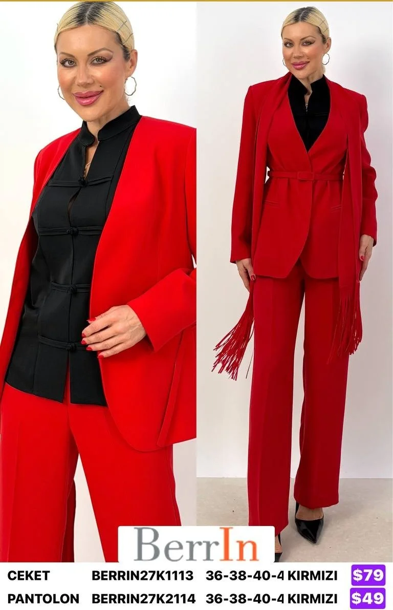 Брюки Berri̇n (Red, модель BERRIN27K2114) оптом