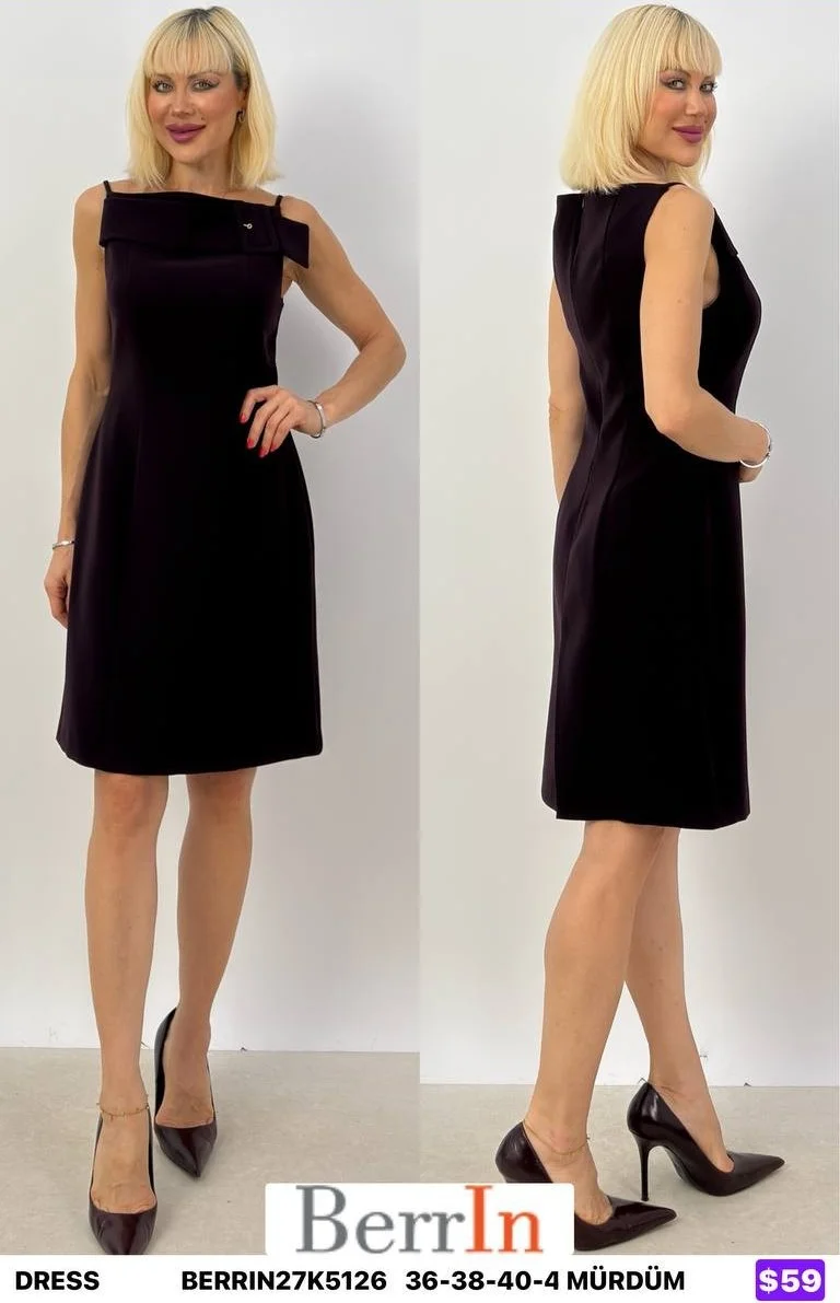 Платье Berri̇n (Purple, модель BERRIN27K5126) оптом