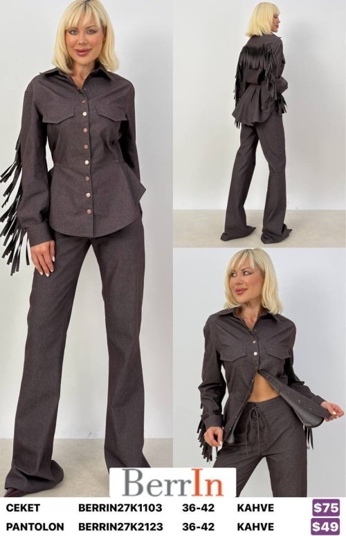 Брюки Berri̇n (Brown, модель BERRIN27K2123) оптом