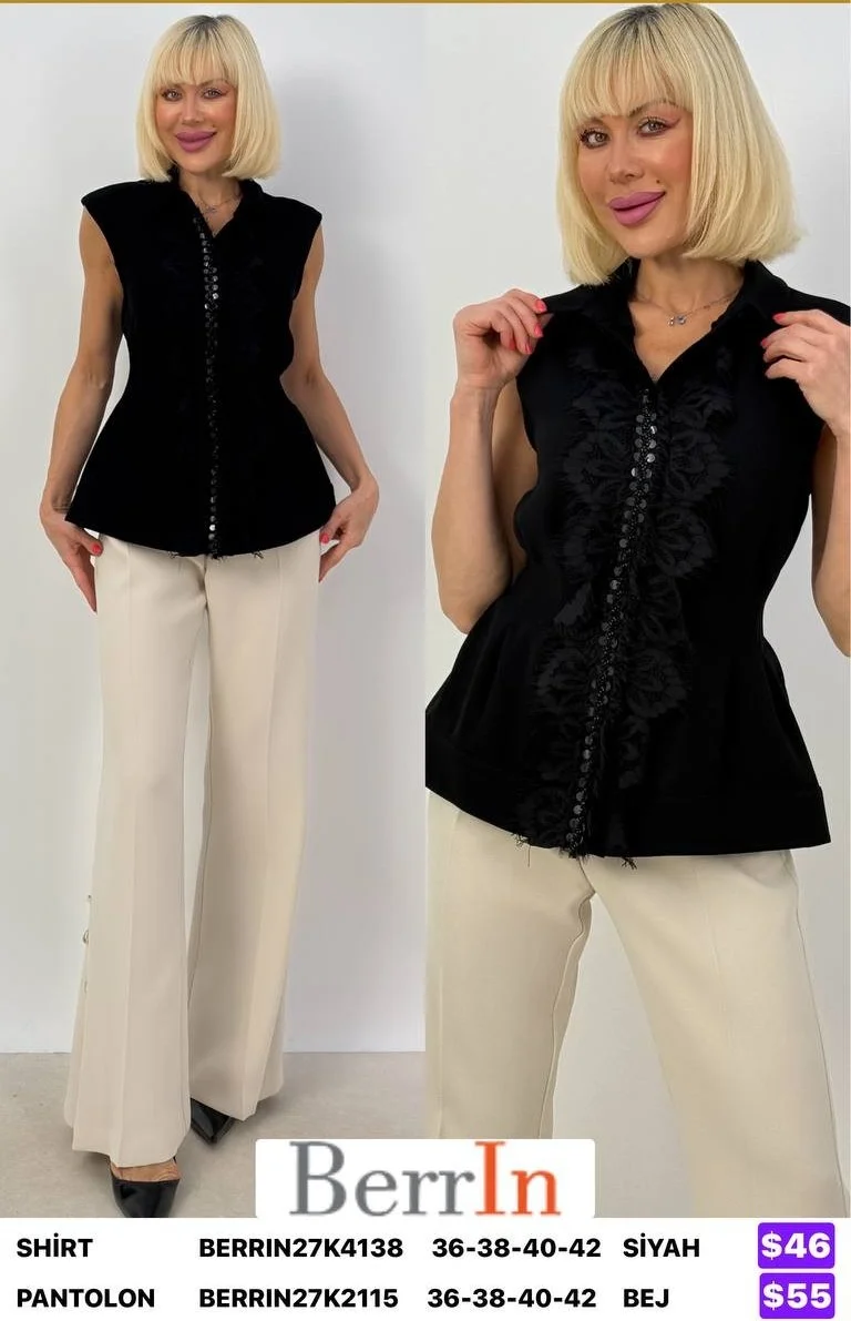 Рубашка Berri̇n (Black, модель BERRIN27K4138) оптом