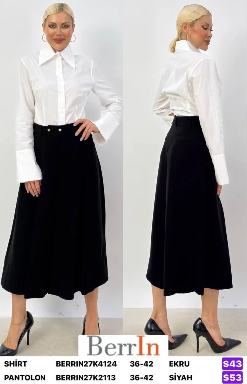 Рубашка Berri̇n (Cream, модель BERRIN27K4124) оптом