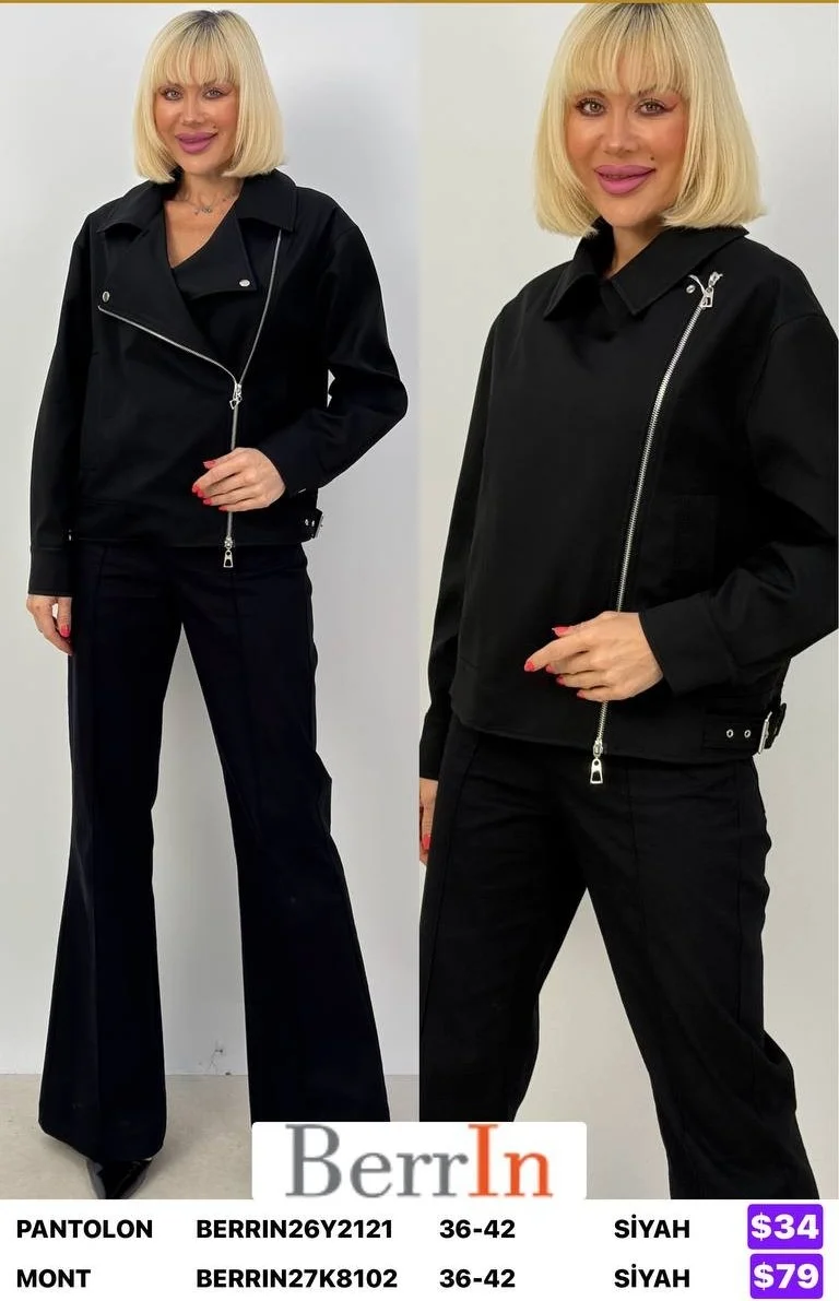 Жакет Berri̇n (Black, модель BERRIN27K8102) оптом