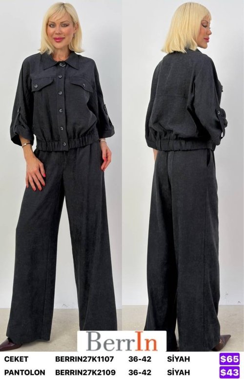 Брюки Berri̇n (Black, модель BERRIN27K2109) оптом