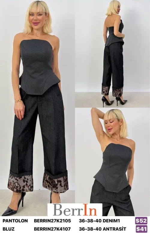 Брюки Berri̇n (Dark gray, модель BERRIN27K2105) оптом