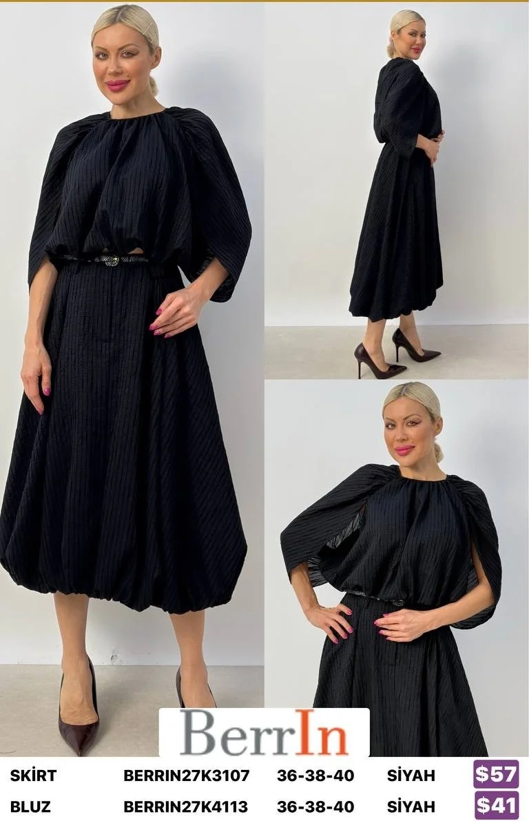 Юбка Berri̇n (Black, модель BERRIN27K3107) оптом