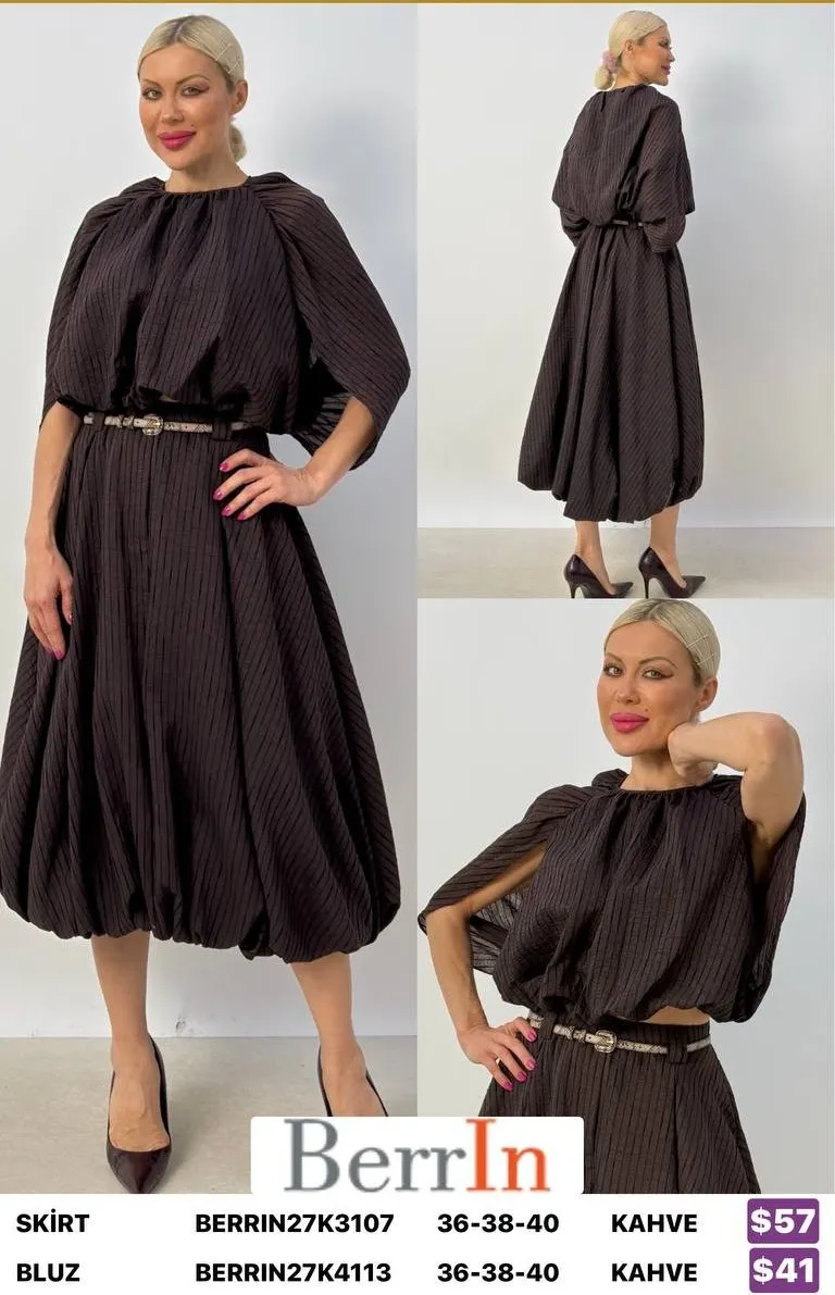 Юбка Berri̇n (Brown, модель BERRIN27K3107) оптом